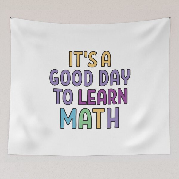 Item preview, Its a good day to learn Math designed and sold by Think4Prints.