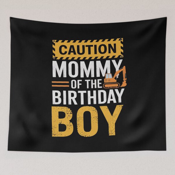 Item preview, vehicle construction excavator Mommy of the Birthday Boy 1  designed and sold by AquaKiev.