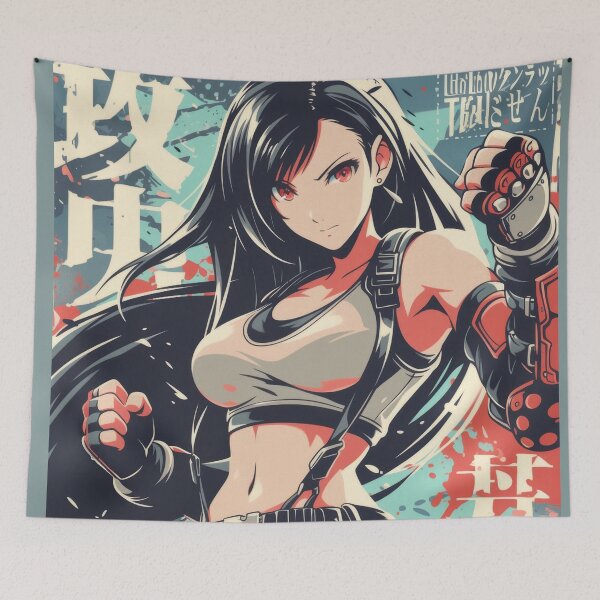 Item preview, Tifa Baddie Warrior  designed and sold by AnimeArsenalPrints.