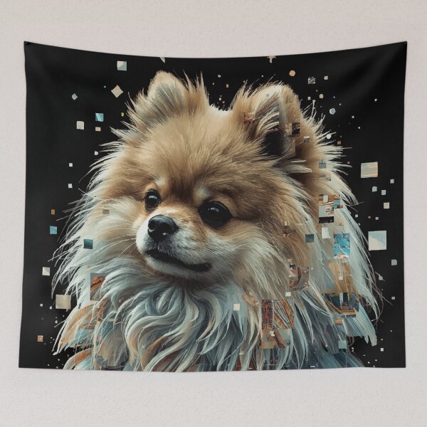 Item preview, Dreamscapes Pomeranian designed and sold by AbstractAnom.