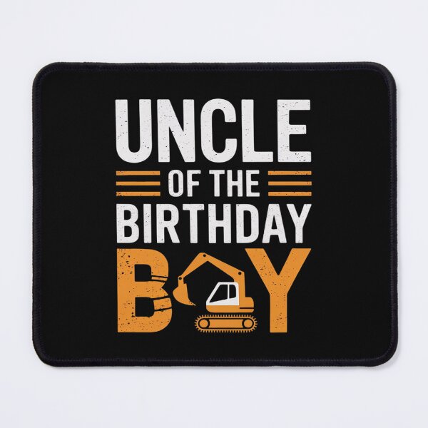 Item preview, vehicle construction excavator Uncle of the Birthday Boy designed and sold by AquaKiev.