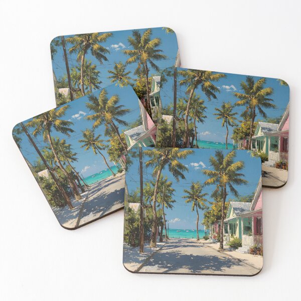 Item preview, Key West Street Leading to the Ocean designed and sold by daila70.