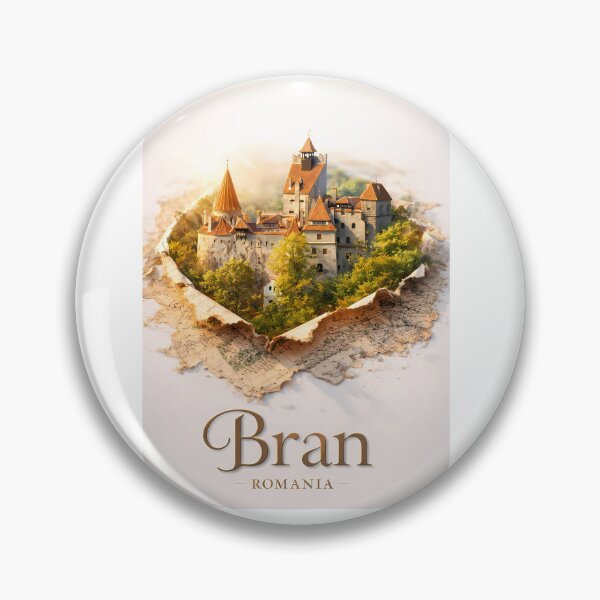 Item preview, Bran Castle Romania – diorama Map 3D Illustration designed and sold by darekkocurek.