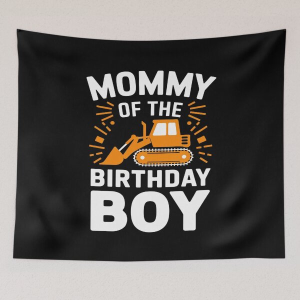 Item preview, vehicle construction Loader Mommy of the Birthday Boy  designed and sold by PowAcademy.