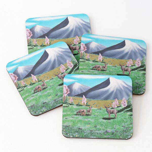 Item preview, Traweling deer designed and sold by "mariadreamart".