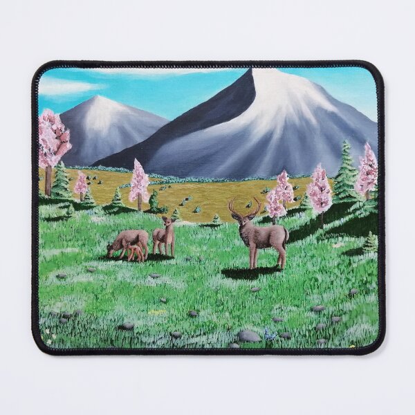 Item preview, Traweling deer designed and sold by "mariadreamart".