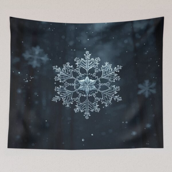 Item preview, Fractal Snowflake designed and sold by AbstractAnom.