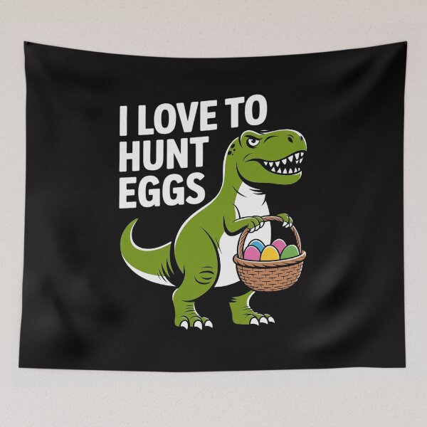 Item preview, Easter Dinosaur T Rex Kids Boys Girls EGG Hunts designed and sold by sonlylya.