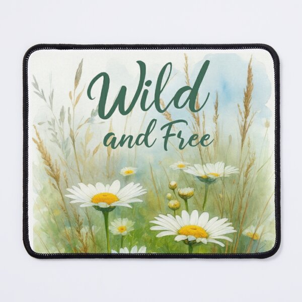Item preview, Wild and Free – Watercolor Daisy Botanical Art designed and sold by Williams Anderson.