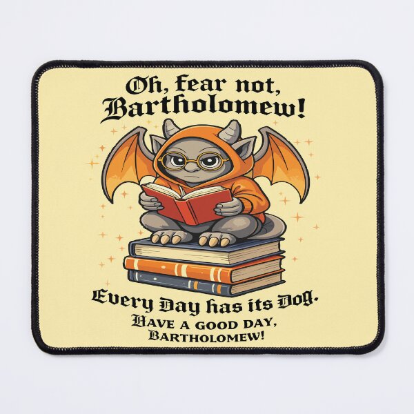 Item preview, Oh Fear Not Bartholomew - The Knight and The Moth Rachel Gillig Book Lover designed and sold by BrianOMinard.