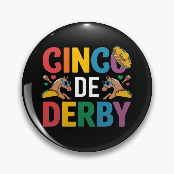 Item preview, Cinco De Derby Derby De Mayo Taco Horse Racing  designed and sold by PowAcademy.