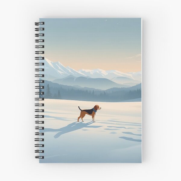 Item preview, Calm Winter Beagle designed and sold by NeatThingLover.