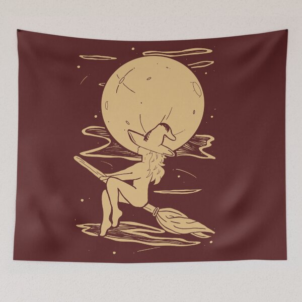 Item preview, Full Moon Witch designed and sold by ashtroart.