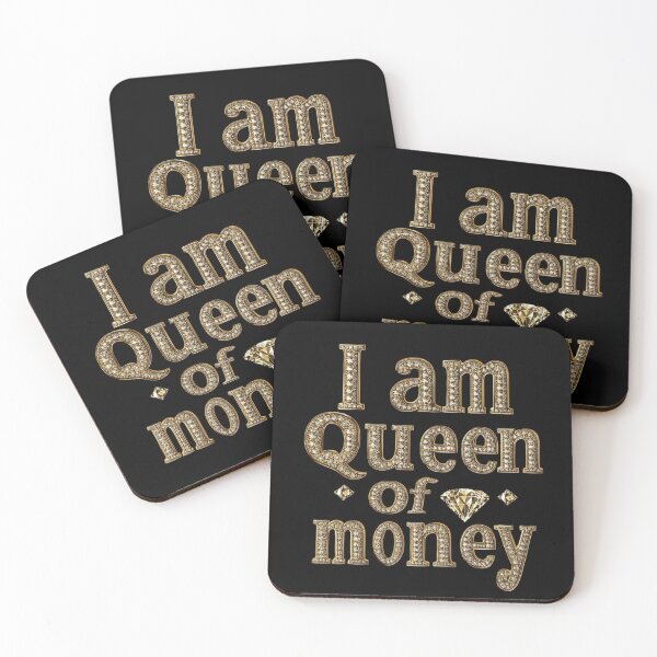 Item preview, Copy of I am  Queen of love money designed and sold by Kat's Design Hub.