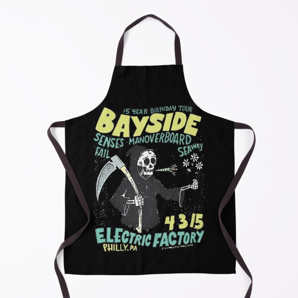 Item preview, Bayside Man Overboard Senses Fail Electric Factory Poster designed and sold by Jaimeftw.