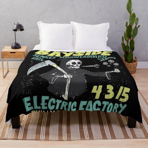 Item preview, Bayside Man Overboard Senses Fail Electric Factory Poster designed and sold by Jaimeftw.