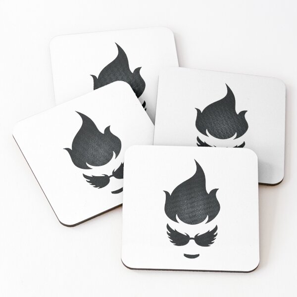 Item preview, Street-Flame Mascot - Bold Fire Hair & Shades Art designed and sold by ArtOnWay.