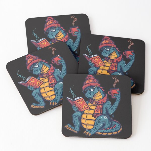 Item preview, "Hoard Books, Not Gold" - Cozy Dragon Reader designed and sold by Grizzlysales.