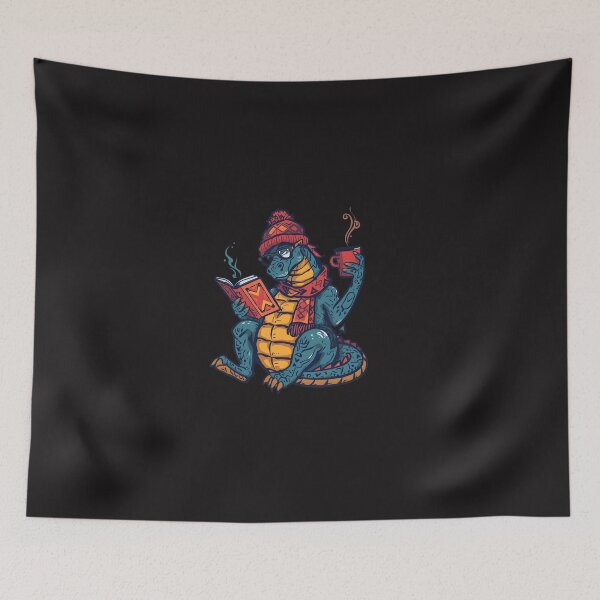 Item preview, "Hoard Books, Not Gold" - Cozy Dragon Reader designed and sold by Grizzlysales.