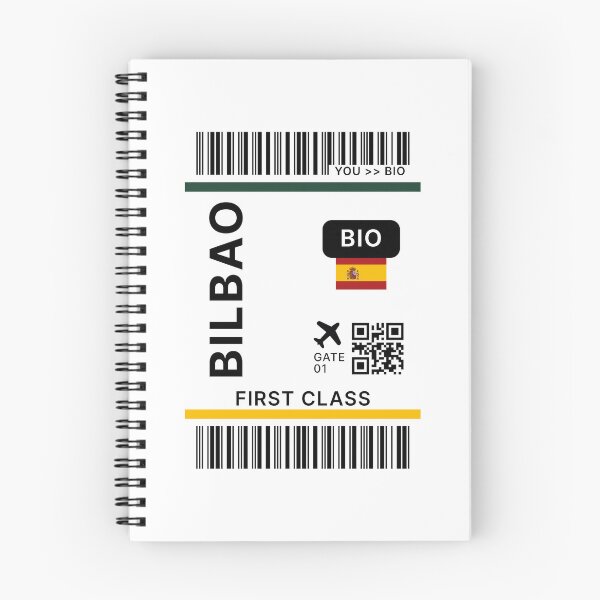 Item preview, Bilbao Boarding Pass – Flight Ticket Travel Aesthetic designed and sold by St3fy.