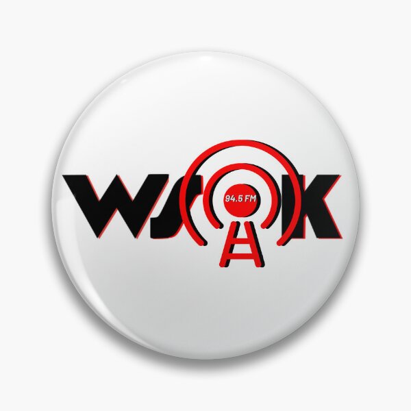 Item preview, WSQK The Squawk 94.5 FM Black Red designed and sold by SawaOne.