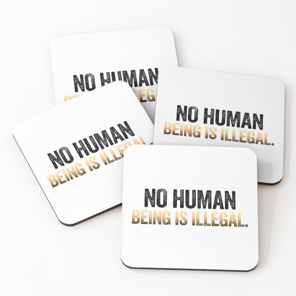Item preview, No Human Being Is Illegal - Skintone designed and sold by sillyjess.