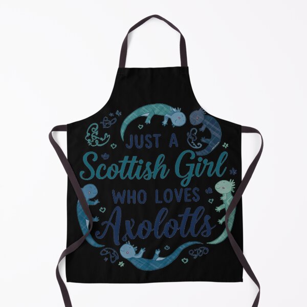 Item preview, Just a Scottish Girl Who Loves Axolotls - Scotland Axolotl Lover Design designed and sold by Loom on the Loch.