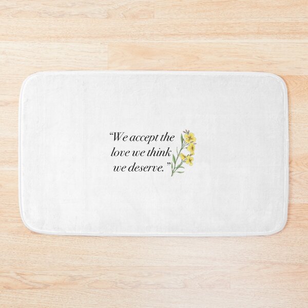 Item preview, We accept the love we think we deserve  designed and sold by creativestuff11.