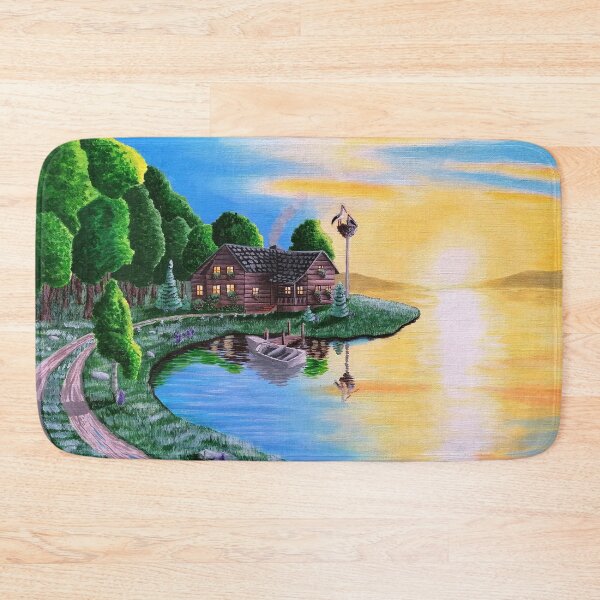 Item preview, House in Nature designed and sold by "mariadreamart".