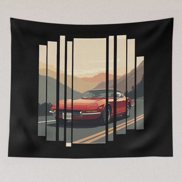 Item preview, Toyot 2000GT, 1967 Japan’s first supercar with clean elegant lines text 2 designed and sold by Neon G.