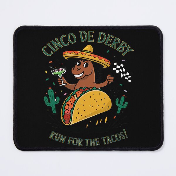 Item preview, Cinco De Derby Taco Horse Racing Day Lover Men Women designed and sold by AquaKiev.