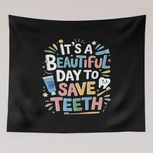 Item preview, It's A Beautiful Day To Save Teeth Dentist Dental Hygiene  designed and sold by CombatTask.