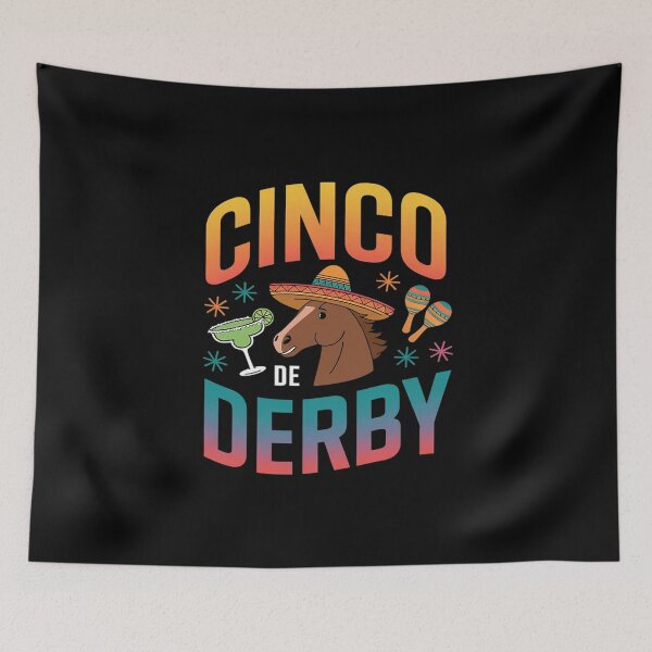 Item preview, Cinco De Derby derby Party Horse Racing sombrero  designed and sold by PowAcademy.