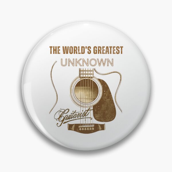 Item preview, The World’s Greatest Unknown Guitarist – Vintage Acoustic Guitar Art designed and sold by phiawdesign9.