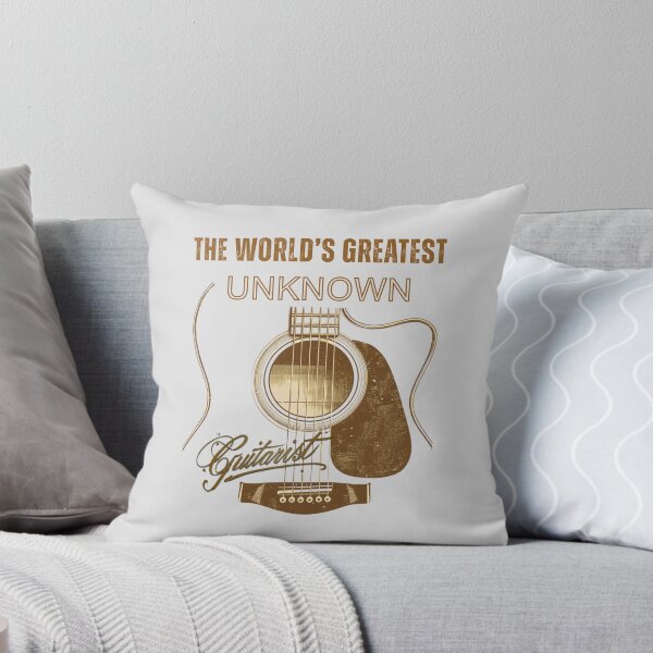 Item preview, The World’s Greatest Unknown Guitarist – Vintage Acoustic Guitar Art designed and sold by phiawdesign9.