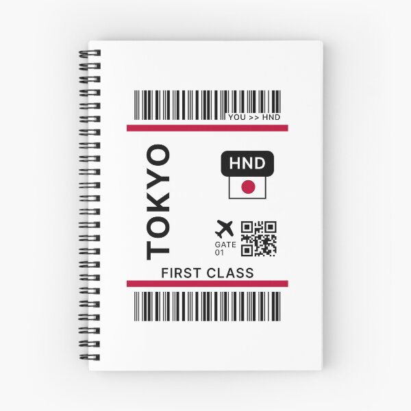 Item preview, Tokyo Boarding Pass – Flight Ticket Travel Aesthetic designed and sold by St3fy.