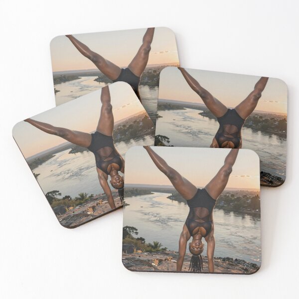 Item preview, Mujer haciendo equilibrio en el borde del acantilado designed and sold by CathryneDelamort.