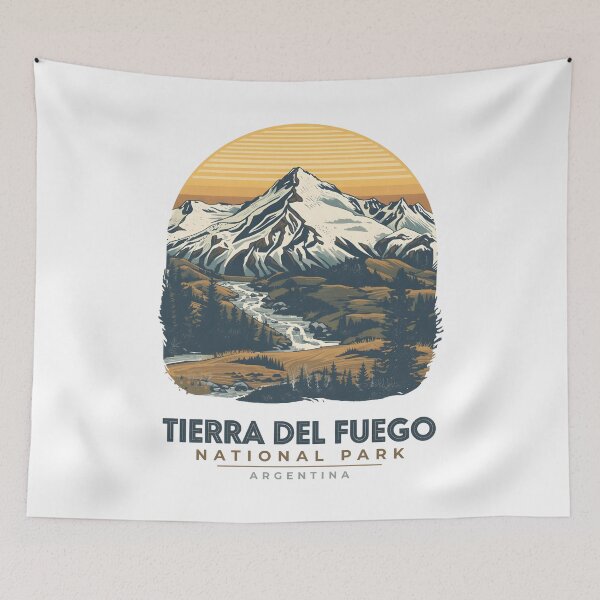 Item preview, Tierra Del Fuego National Park - Argentina  designed and sold by GoodOldVintage.