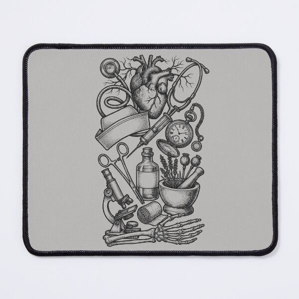 Item preview, Vintage Medical Anatomy Chart - Nursing History Engraving designed and sold by DigitalGlade.