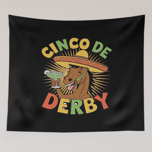 Item preview, Cinco De Derby derby Party Horse Racing sombrero3 designed and sold by PowAcademy.