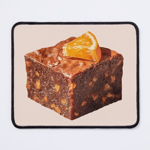 Item preview, Orange Brownie Square designed and sold by Violet Peonies.