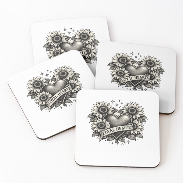 Item preview, Galentine’s Day Vintage Tattoo Sunflower Shirt – Loyal Hearts Friendship Tee designed and sold by Purdiole-art.