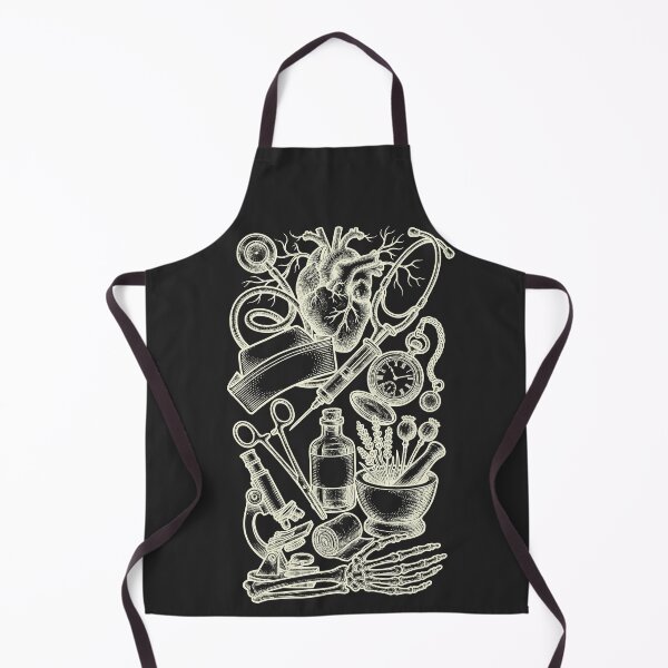 Item preview, Vintage Medical Night Study - Cream on Dark Aesthetic designed and sold by DigitalGlade.