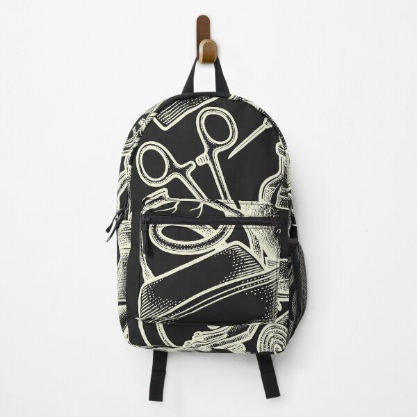 Item preview, Vintage Medical Night Study - Cream on Dark Aesthetic designed and sold by DigitalGlade.