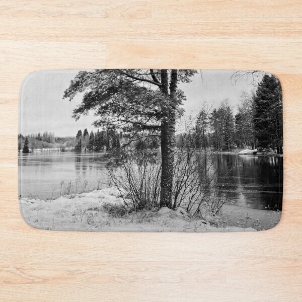 Item preview, Pine of winter. bw designed and sold by Jouko Lehto Photography.