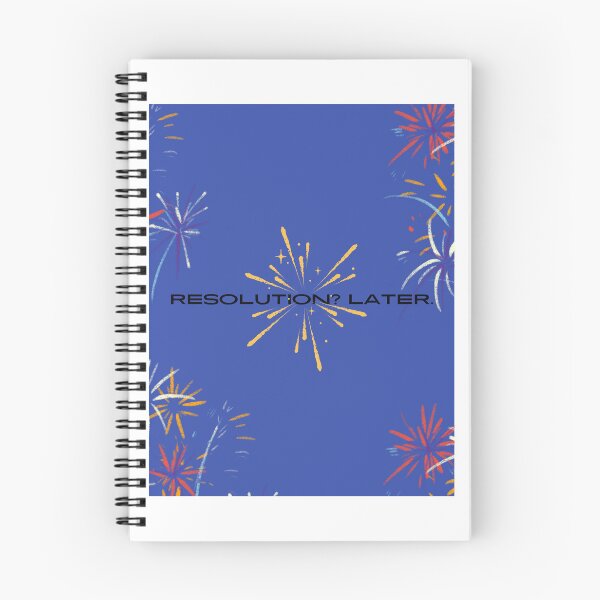 Item preview, Funny New Year Resolution Quote designed and sold by SindhujaArts.