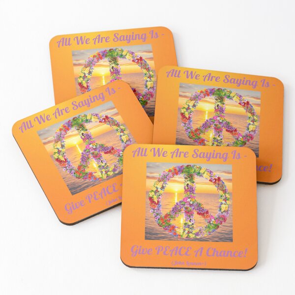Item preview, All We Are Saying Is Give Peace A Chance designed and sold by livingyourway.
