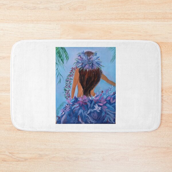 Item preview, Hula in a Flowered Skirt designed and sold by jennyleeandjim.