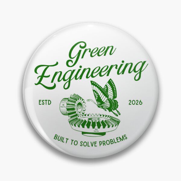 Item preview, Green Engineering Built to Solve Problems Design designed and sold by aron_QuoTee.