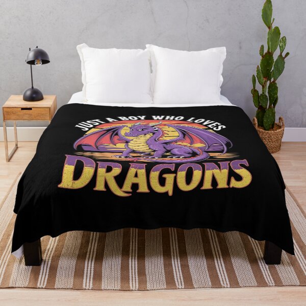 Item preview, Just A Boy Who Loves Dragons - Boys Drago designed and sold by MythWoot.